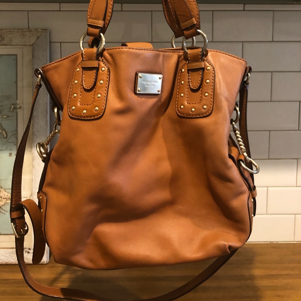 MK leather purse